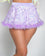 Genie Dust Floral Sequin Marabou Skirt