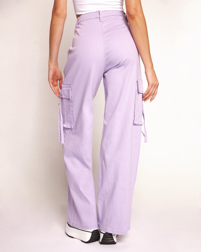 Lilac Loving Wide Leg Pants-Lavender-Regular-Back--Liberty---S