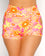 Rolita Couture x iHR Floral Frenzy Hypnotic Cutout Shorts