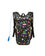 Silly In Space UV Reactive Hydration Pack with Back Pocket for Anti-Theft