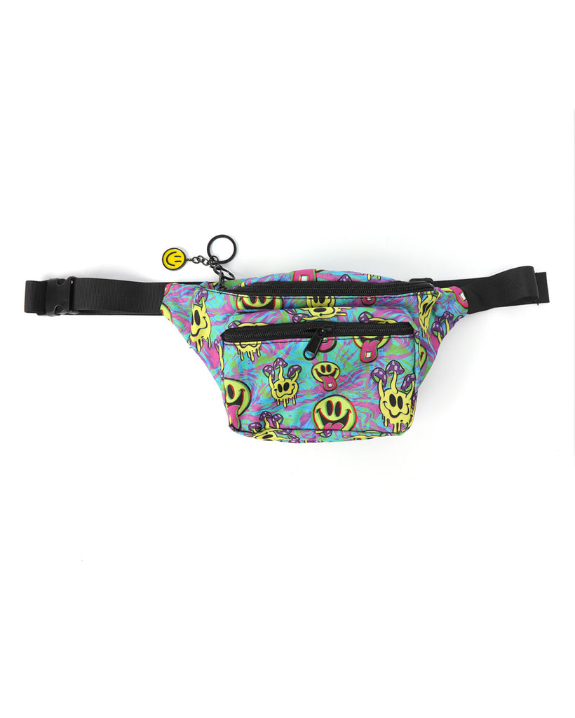 Tripp Out Fanny Pack-Blue/Pink/Yellow-Mock