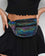 Trippy Lines Rainbow Reflective Fanny Pack