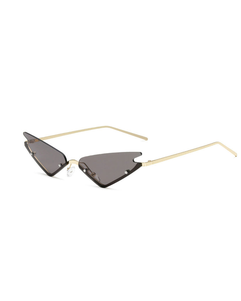 Incognito Geo Sunglasses-Black-Side