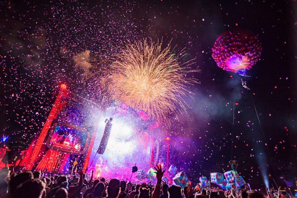 Electric Forest Fireworks 