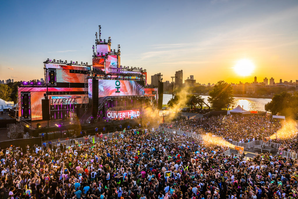 Electric Zoo Mainstage at Sunset