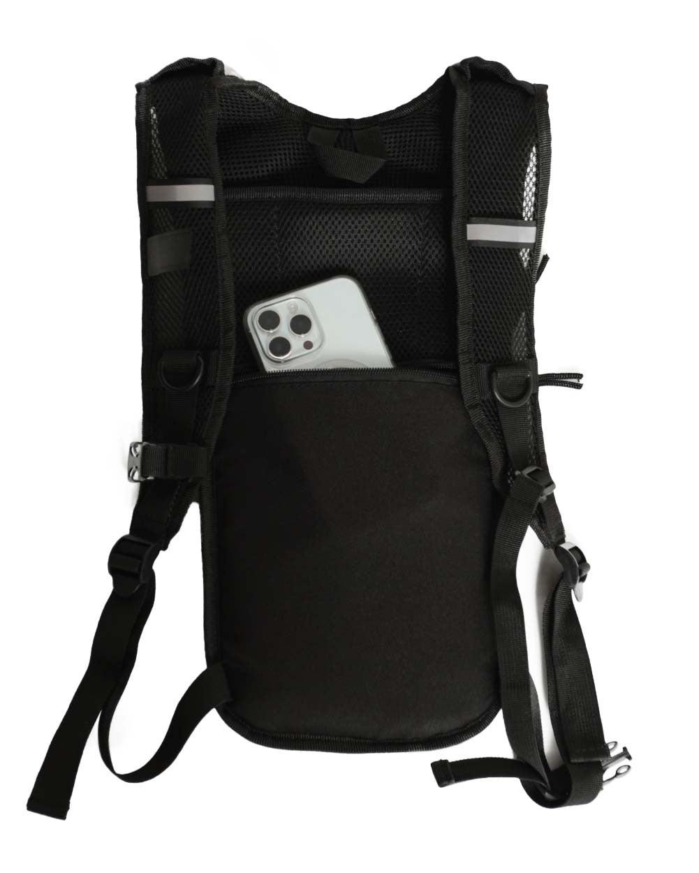 Alison Wonderland x iHR Psychedelic Adventures Holo Hydration Pack with Back Pocket for Anti-Theft-Rainbow-Back