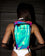 Alison Wonderland x iHR Psychedelic Adventures Holo Hydration Pack with Back Pocket for Anti-Theft