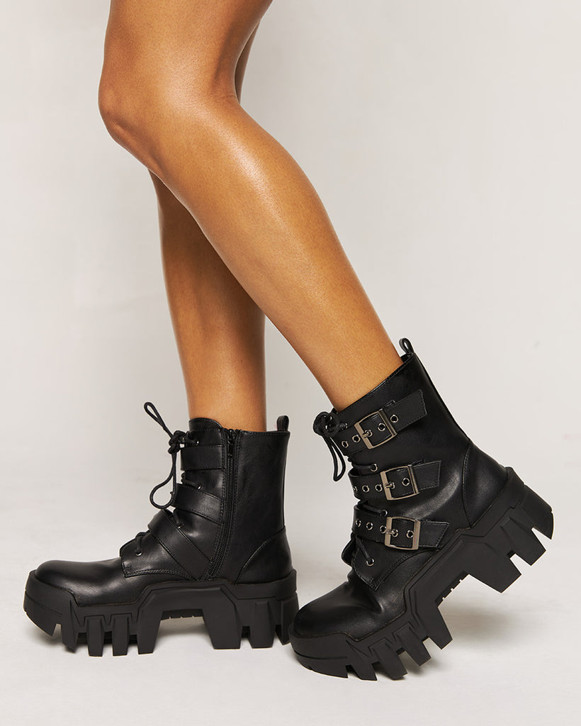Anthony Wang Dusk Till Dawn Platform Ankle Boots-Black-Regular-Side--Courtney---5