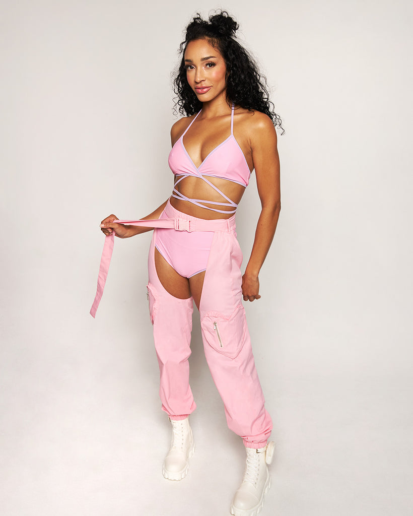 Cupid's Cutie Chaps with Heart Pockets-Baby Pink-Regular-Full--Courtney---S