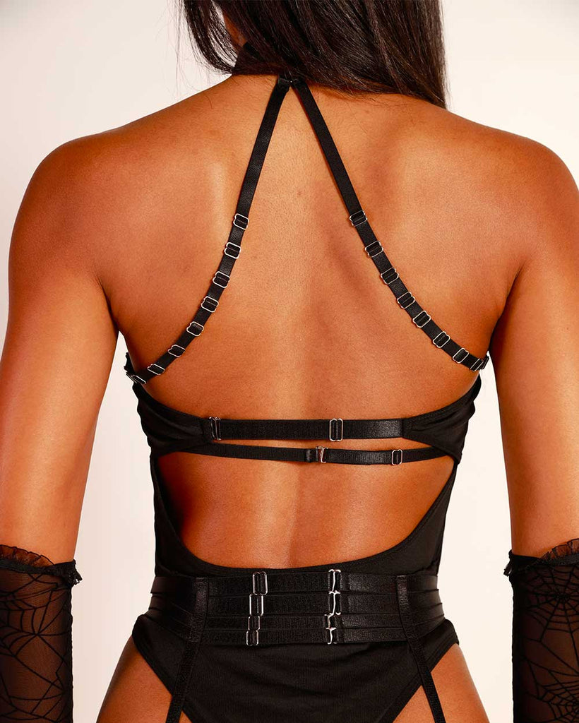 Get Crazy Bodysuit Set-Black-Regular-Detail--Brandy---S