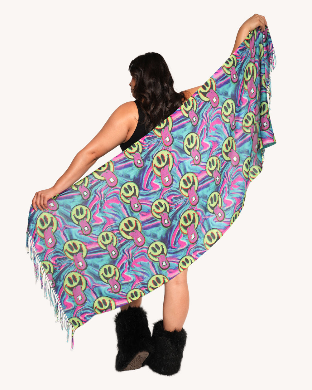 Happy Hour Acid Smiley Socks