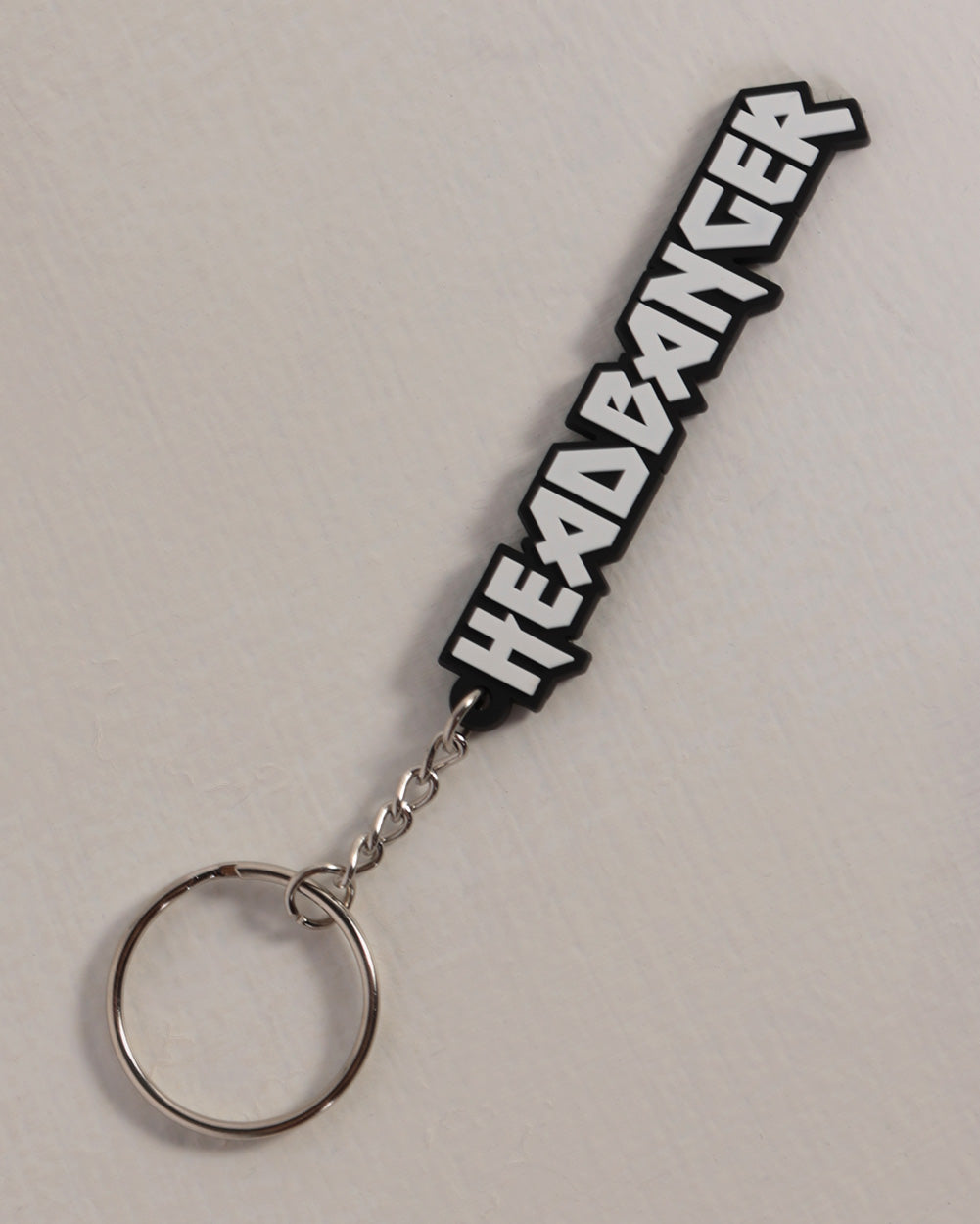 Headbanger Keychain-Black-Side