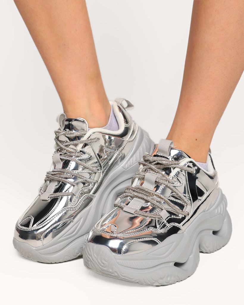 Infinite Expanse Platform Sneakers-Silver-Regular-Front--Sarah2---5