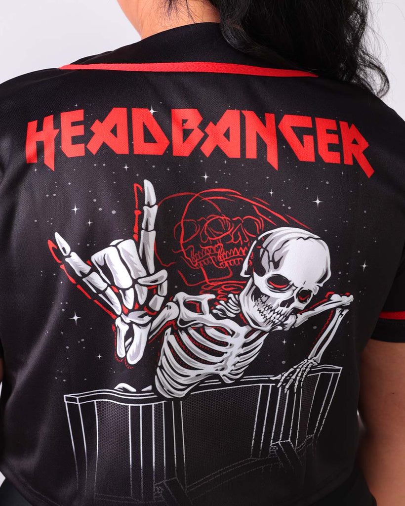 Inner Anthem Headbanger Jersey-Curve1-Black/Red/White-Detail