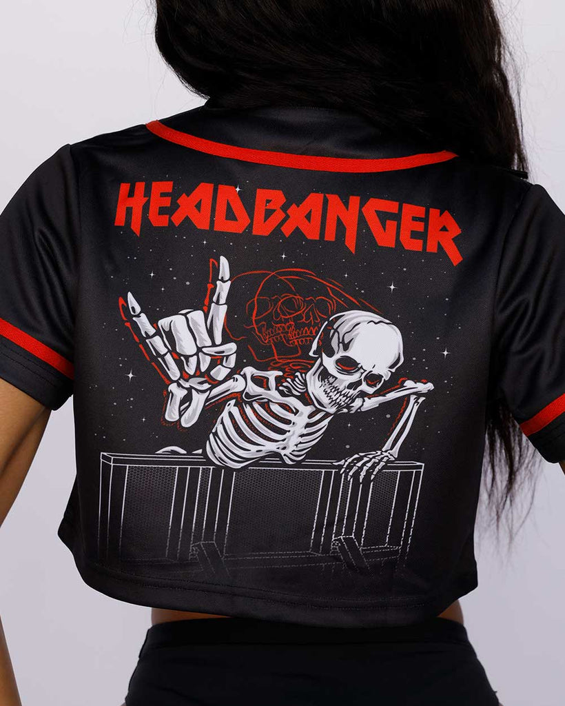 Inner Anthem Headbanger Jersey-Black/Red/White-Detail--Nevaeh---S