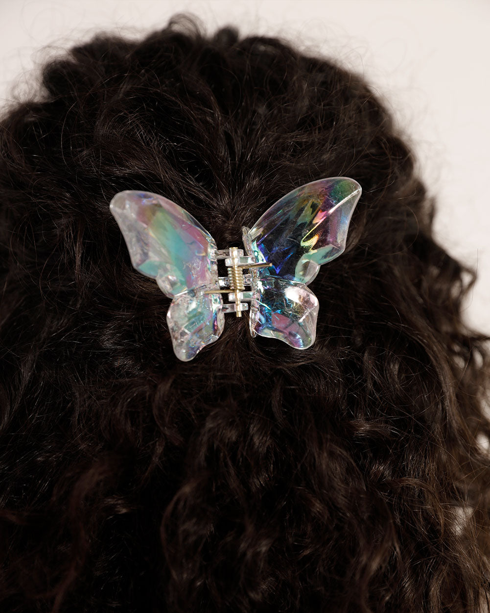 Iridescence Butterfly Hair Claw Clips 6-Pc Set-Iridescent-Front