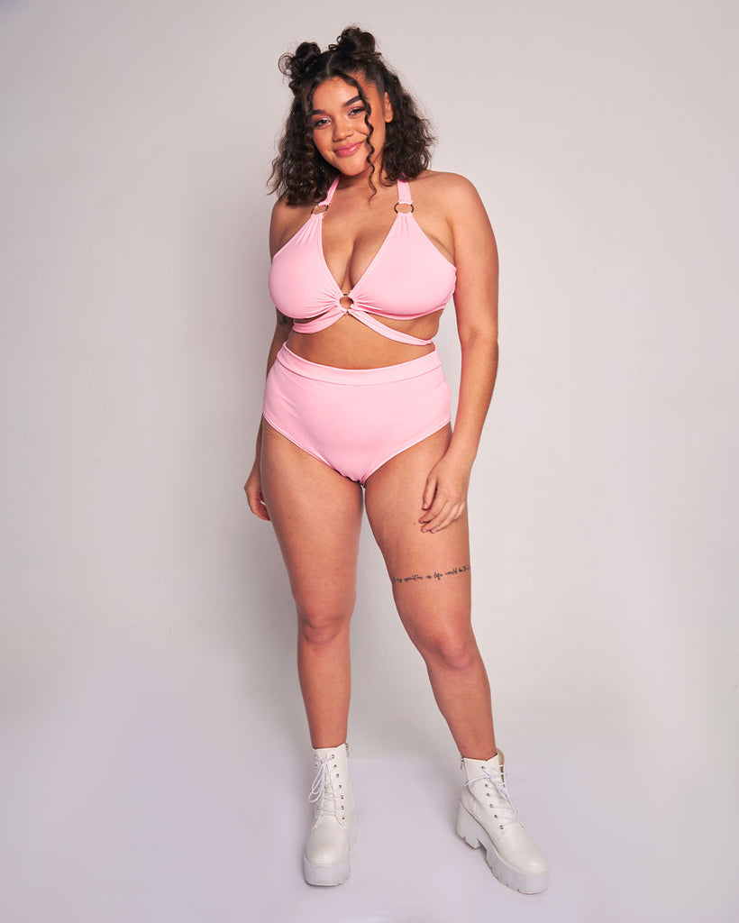 No Inhibition Recycled Fabric Top-Baby Pink-Curve1-Full--Makayla3---1X
