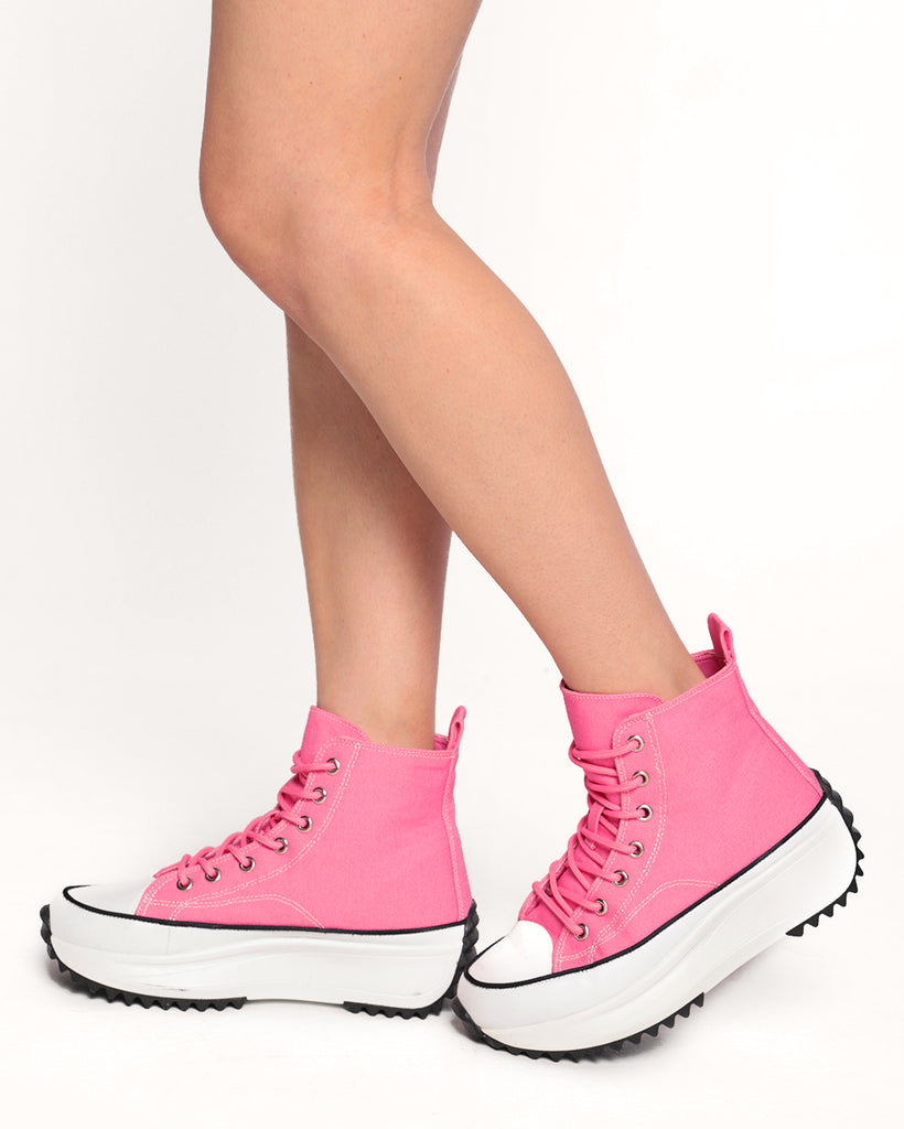 No Pressure Platform Lace-Up Sneakers-Pink-Regular-Side--Sarah2---7