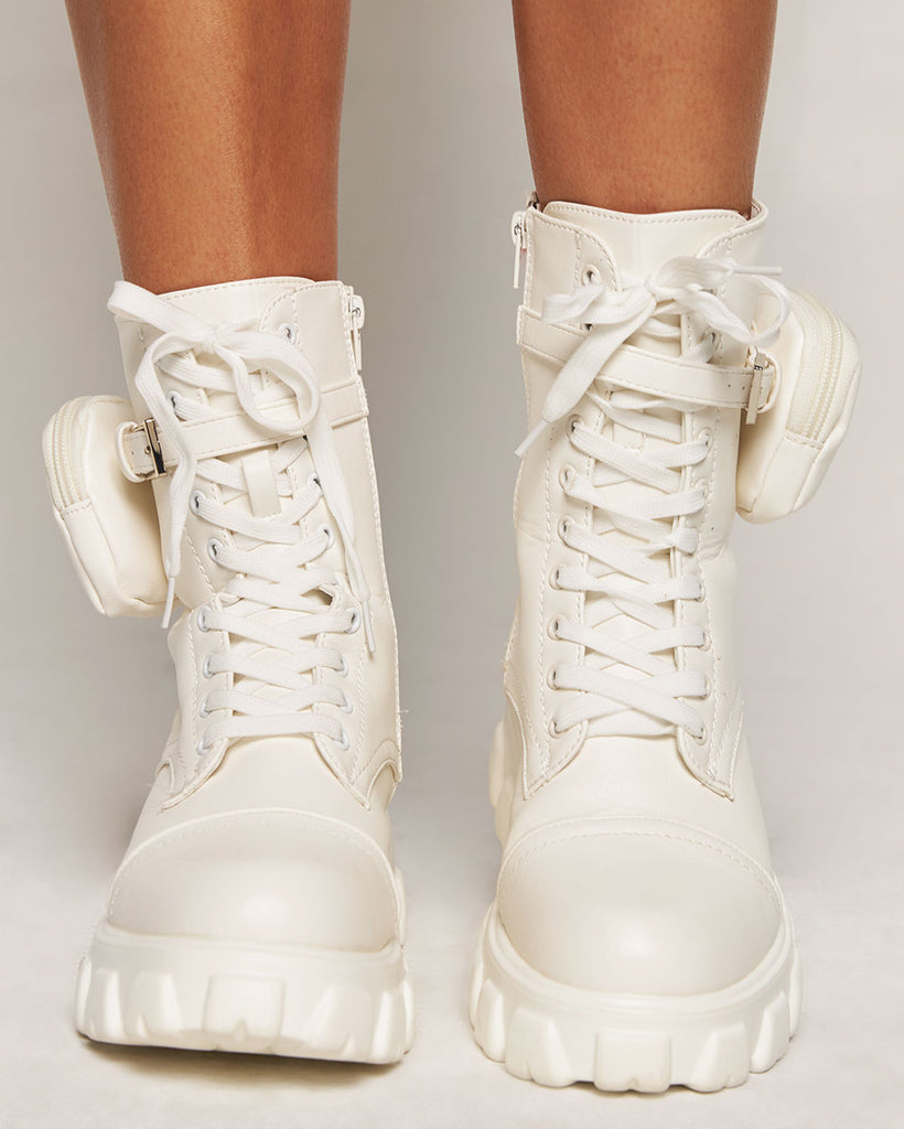 Ready for Combat Boots With Pouch-White-Regular-Front--Courtney---6