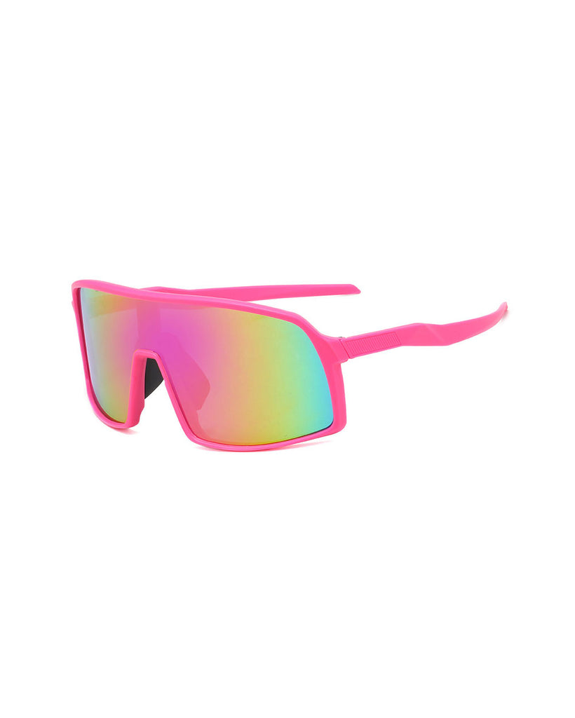 Sunset Forever Pink Glasses-Neon Pink-Mock