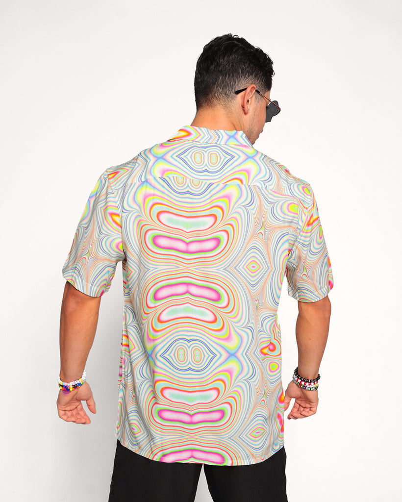 Synthetic Sea Camp Shirt-Neon Blue/Neon Pink/Yellow-Regular-Back--Eric2---L