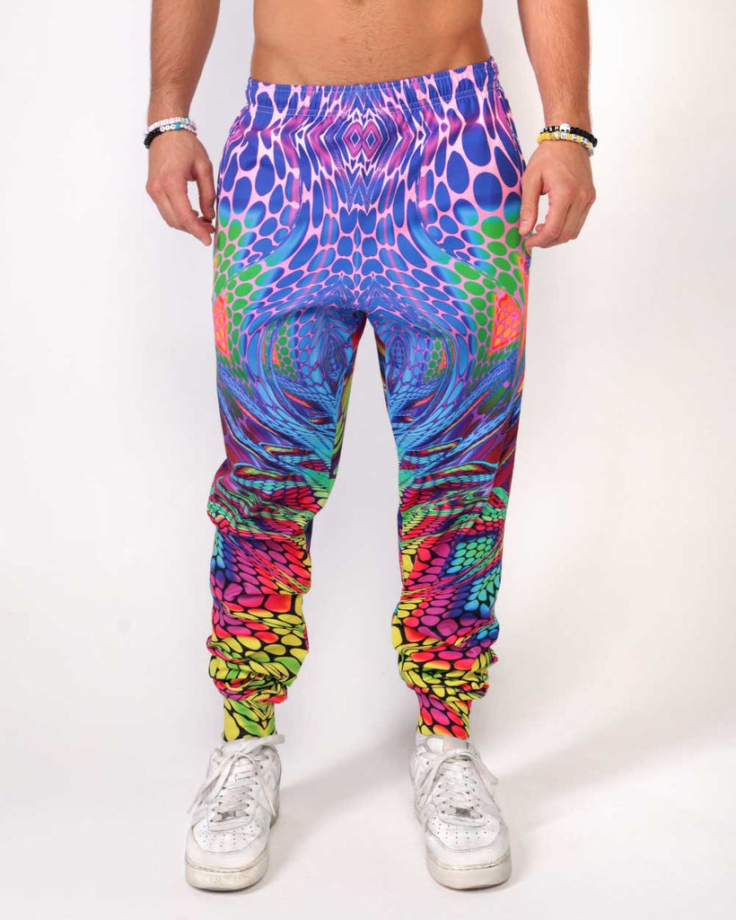 Viper Vision Joggers-Neon Blue/Neon Pink/Yellow-Regular-Front--Milo---L