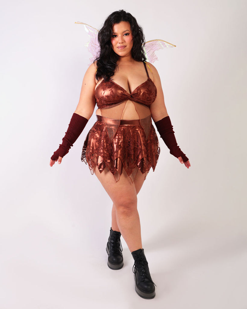 Woodland Fairy Skirt-Brown-Curve1-Full--Silvia---1X