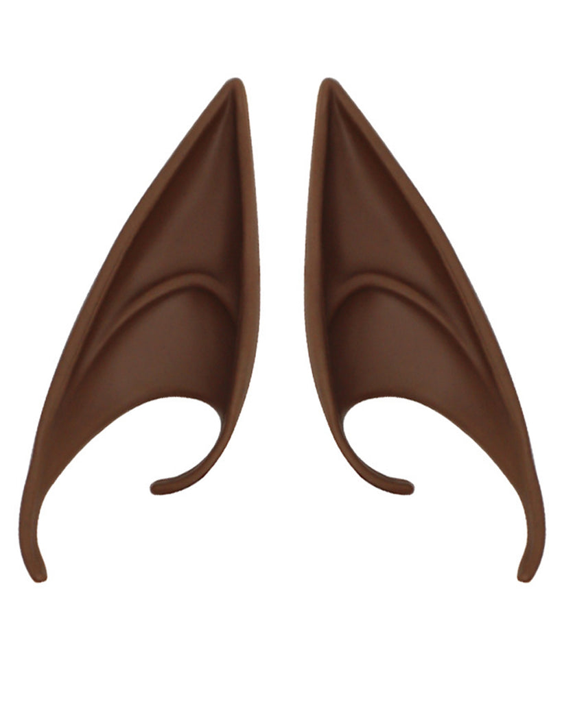 Enchanted Fairy Elf Ears-Chocolate Brown-Front