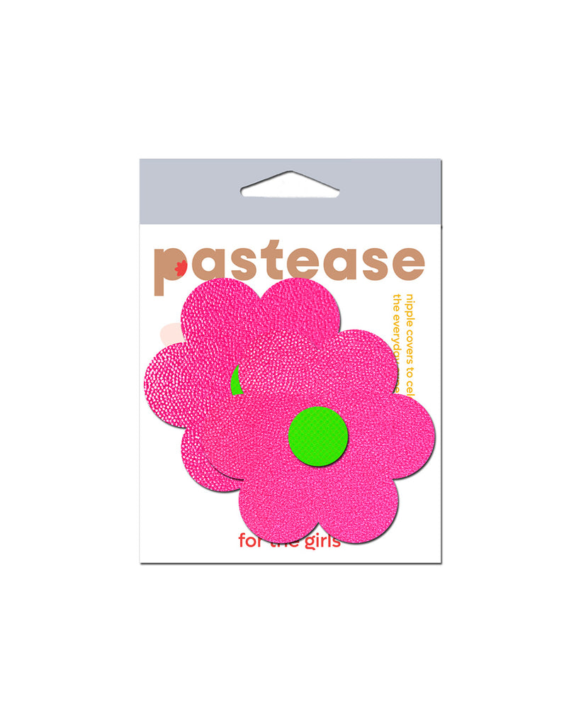 Pastease x iHR Flower Power Pasties-Pink-Regular-Full--Model---S