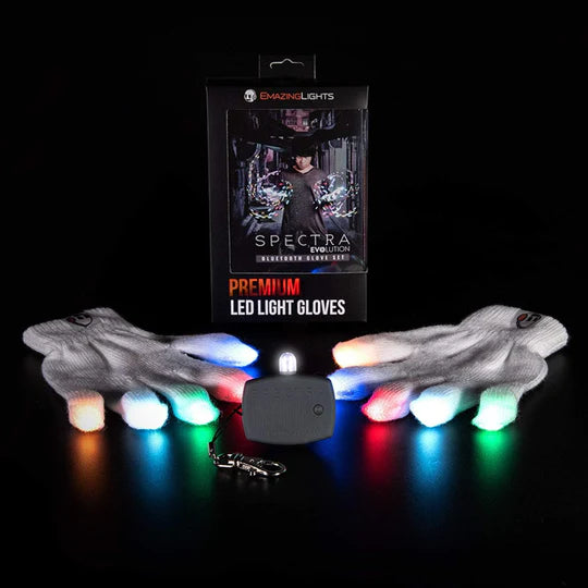 Spectra Evolution Glove Set-White-Fron2