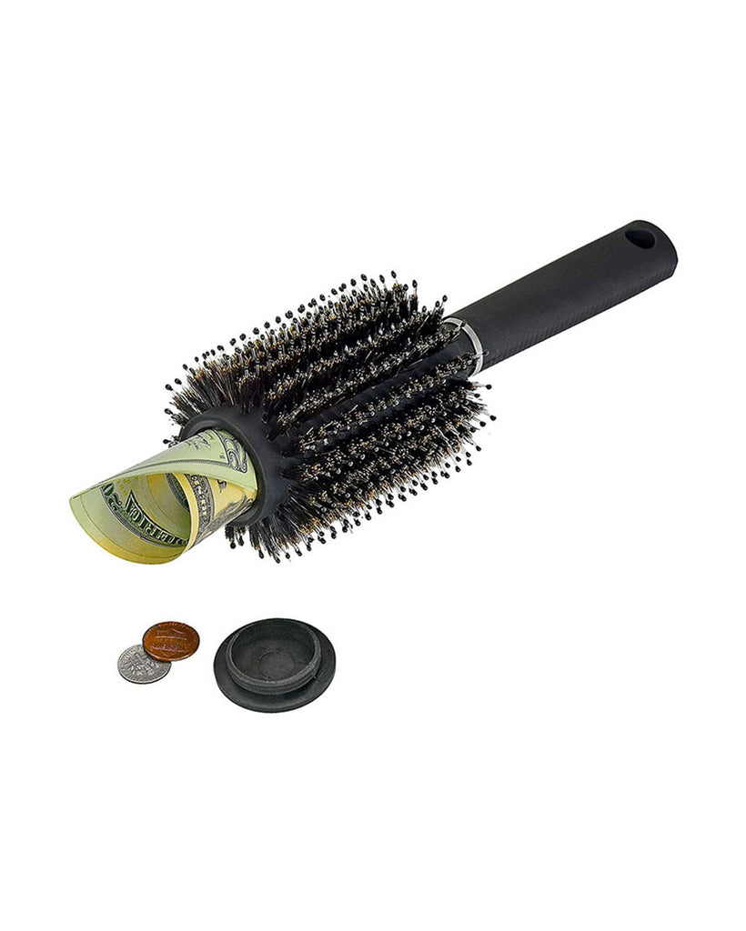 Diversion Hairtastic Brush-Black-Detail