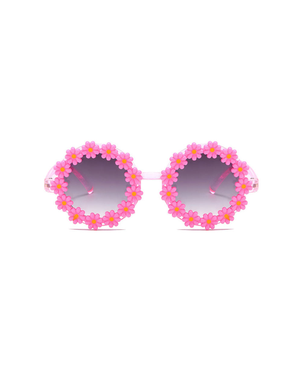 Doozy Flower Glasses-Pink-Front