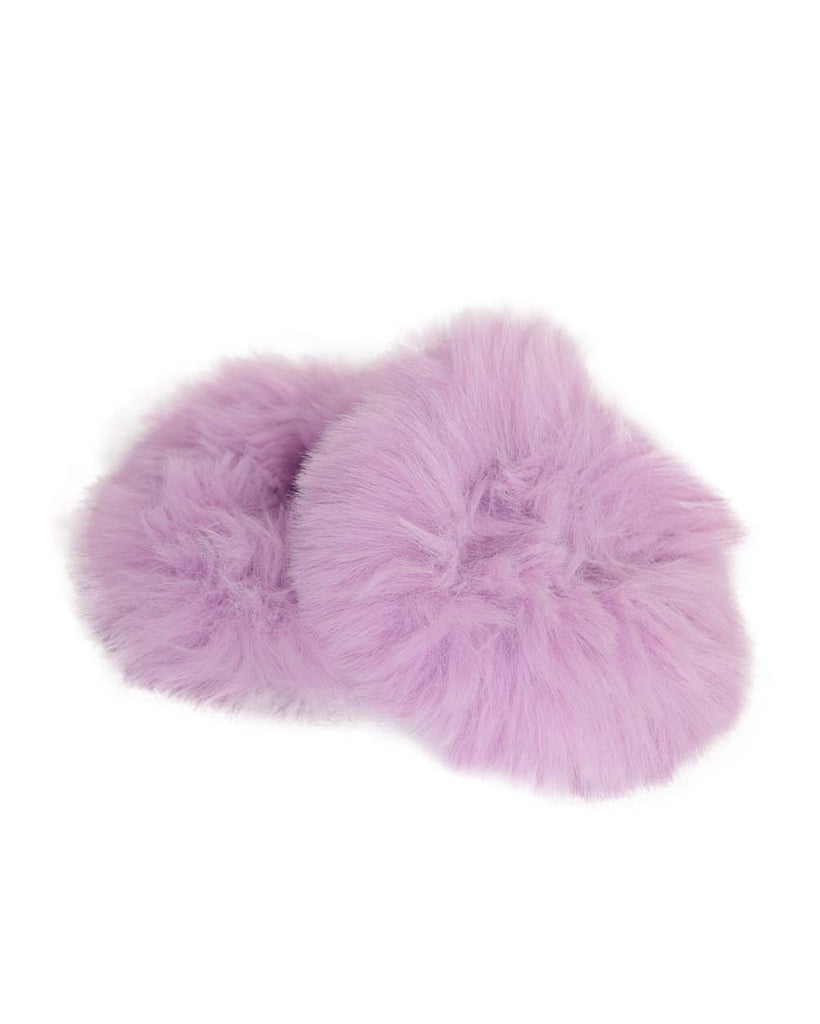 Ultra Furry Scrunchies-Lavender-Front