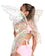 Fractal Fantasy Pink Iridescent Fairy Wings
