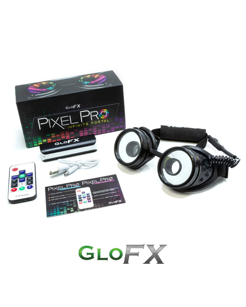 Pixel Pro Infinite Portal Goggles-Black-Product