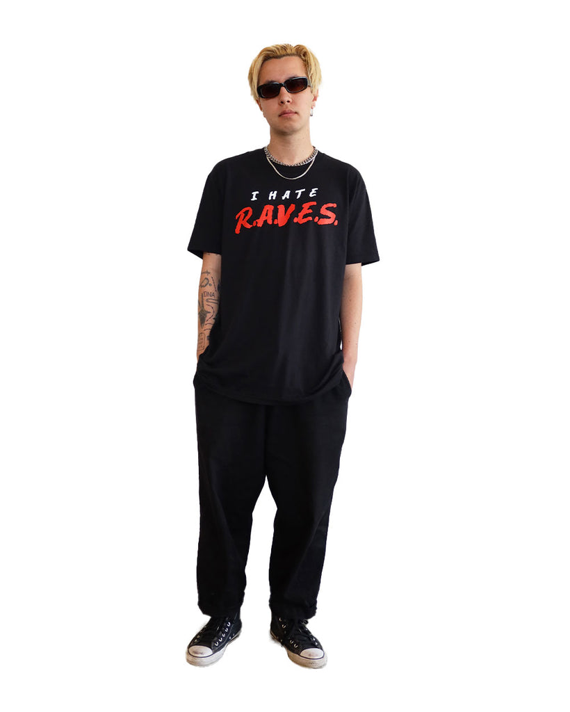 Dack Janiels x iHR Rave Hater Shirt-Black/Red-Full