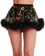 Lace Flower Fields Marabou Mini Skirt