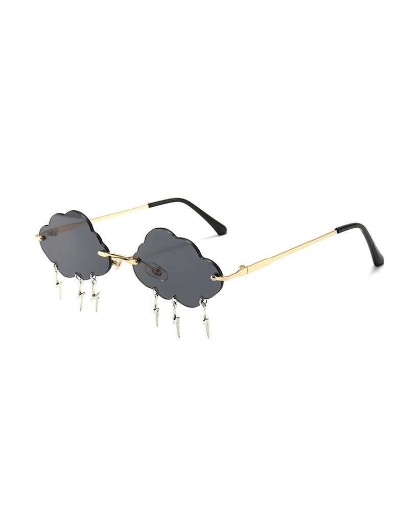 Lil Drizzle Sunglasses-Black-Side