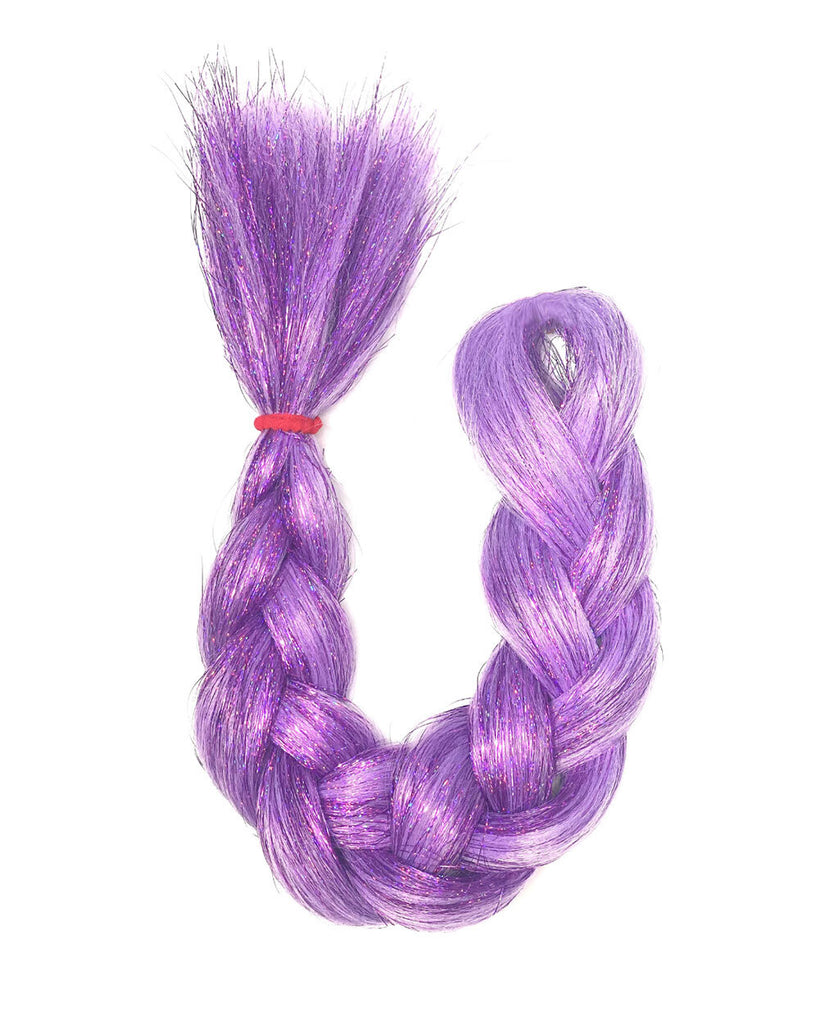 Lunautics Glow Hair Extensions-Lavender-Front