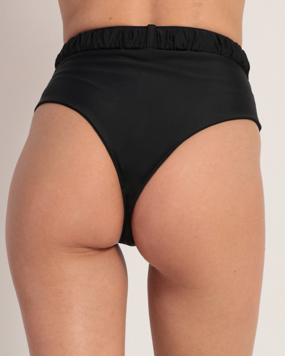 Need for Speed Reflective Booty Shorts-Black/Silver-Back--Hannah---S