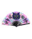 One Stop Rave UV Mad Catter Hand Fan