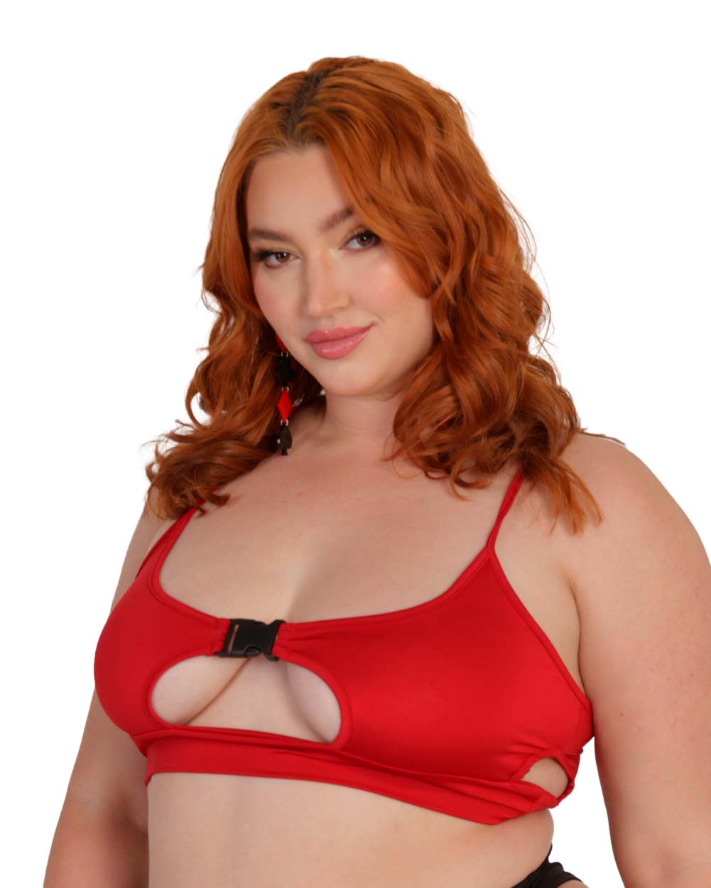 Red as a Cherry Cut Out Speed Clasp Top-Curve1-Red-Side--Kellee---1X