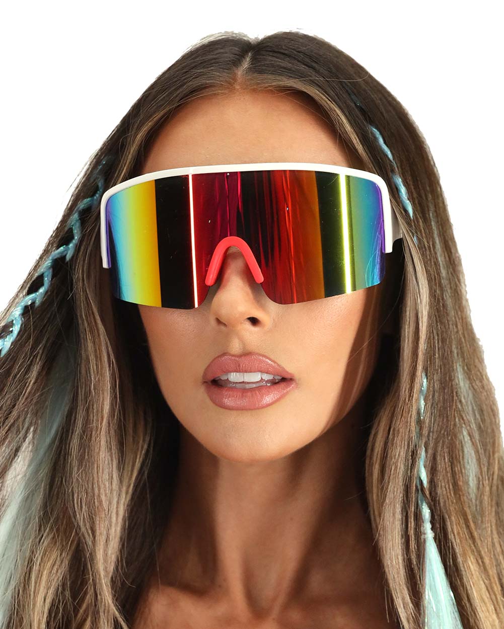 Touch the Rainbow Polarized Glasses-Rainbow-Front