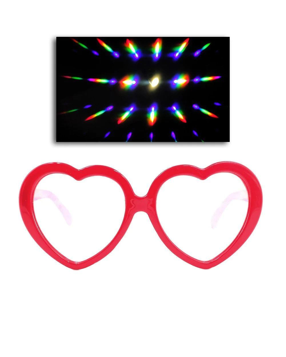Love Lens Diffraction Glasses-front