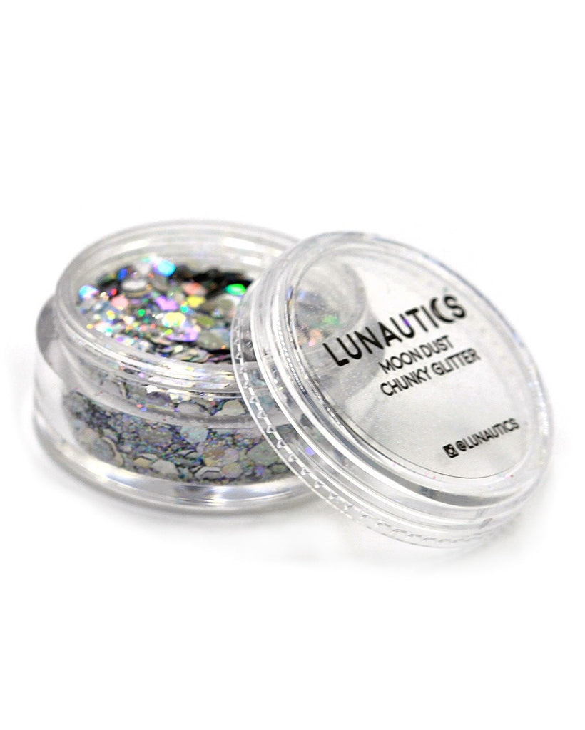 Lunautics Holla Gurl Glitter-Silver-Side